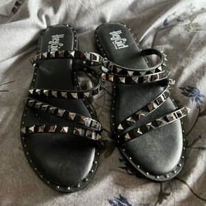 Black sandals